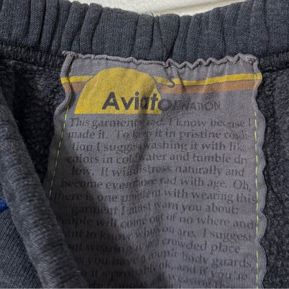 Aviator Nation 5 Stripe Jogger Size Small Gray Women’s Sweatpant - Picture 3 of 9